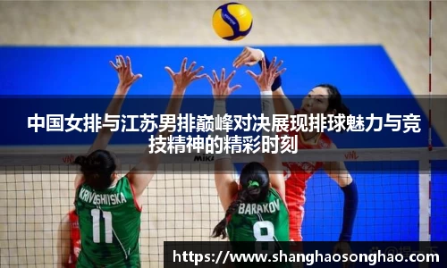 中国女排与江苏男排巅峰对决展现排球魅力与竞技精神的精彩时刻