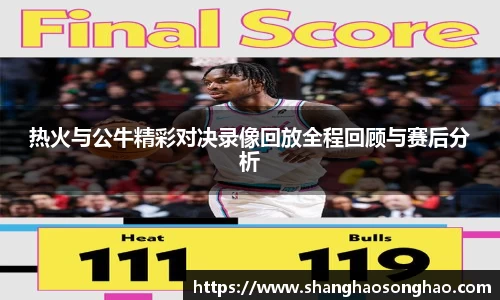 热火与公牛精彩对决录像回放全程回顾与赛后分析